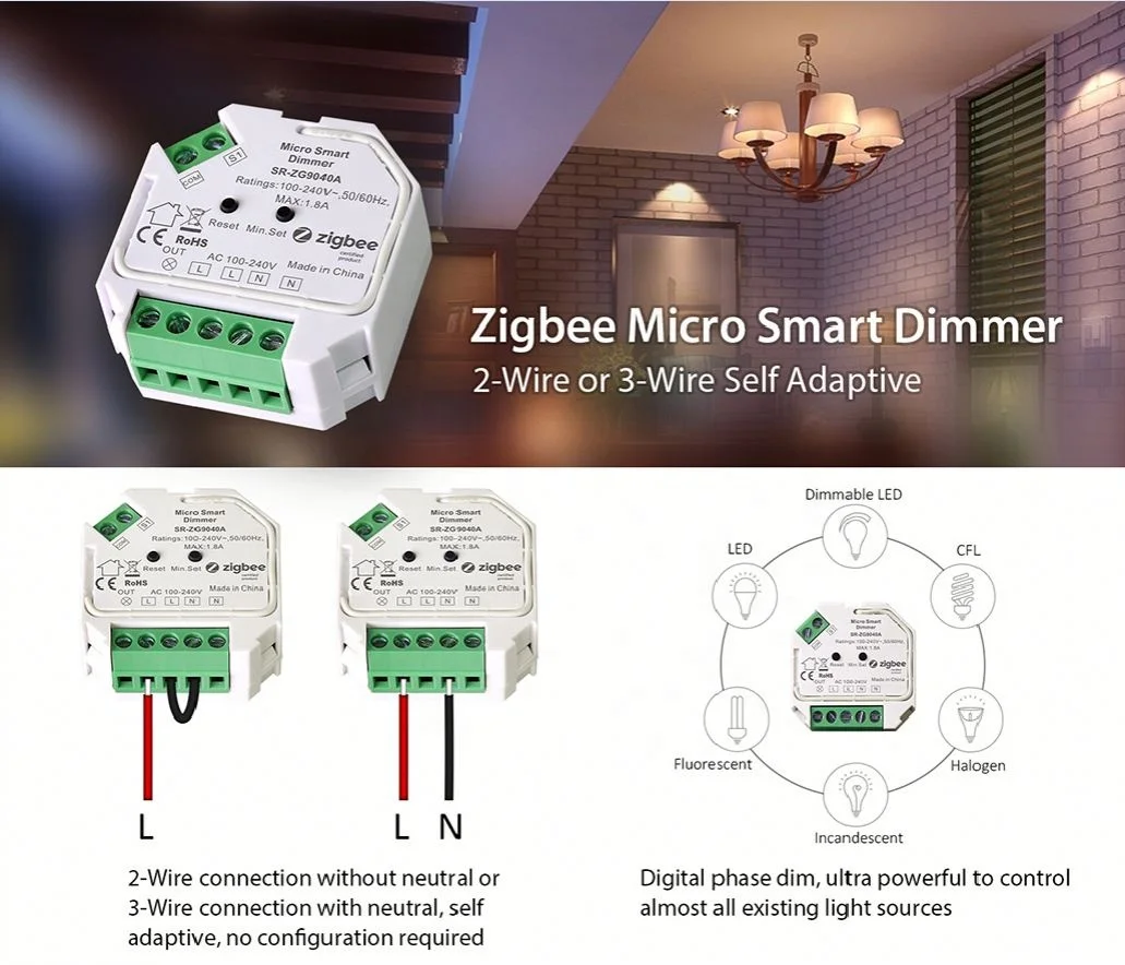 2020 Новые Смарт Bluetooth Zigbee Ac переключатели Dimemr