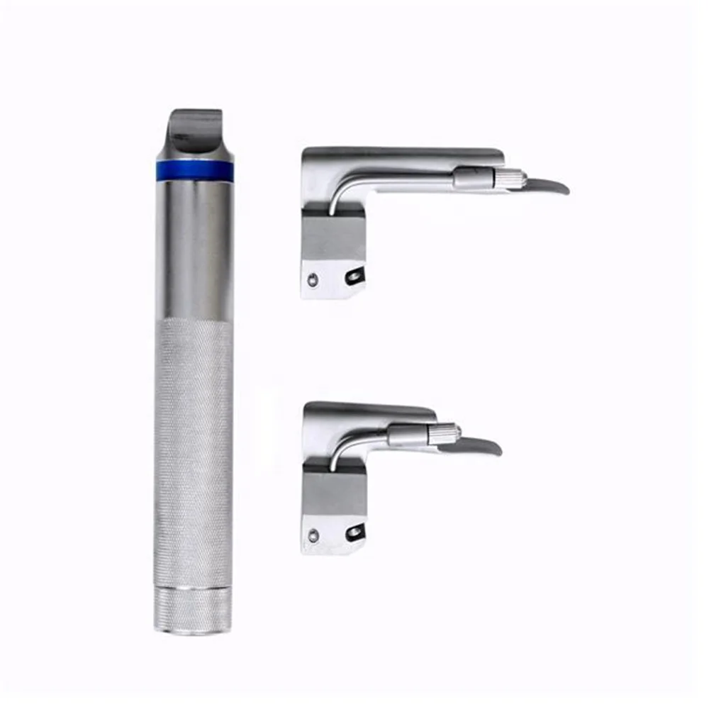 Cheap Price medical video laryngoscope reusable Metal Pediatric Bulb Light Laryngoscope Set hospital video laryngoscope price