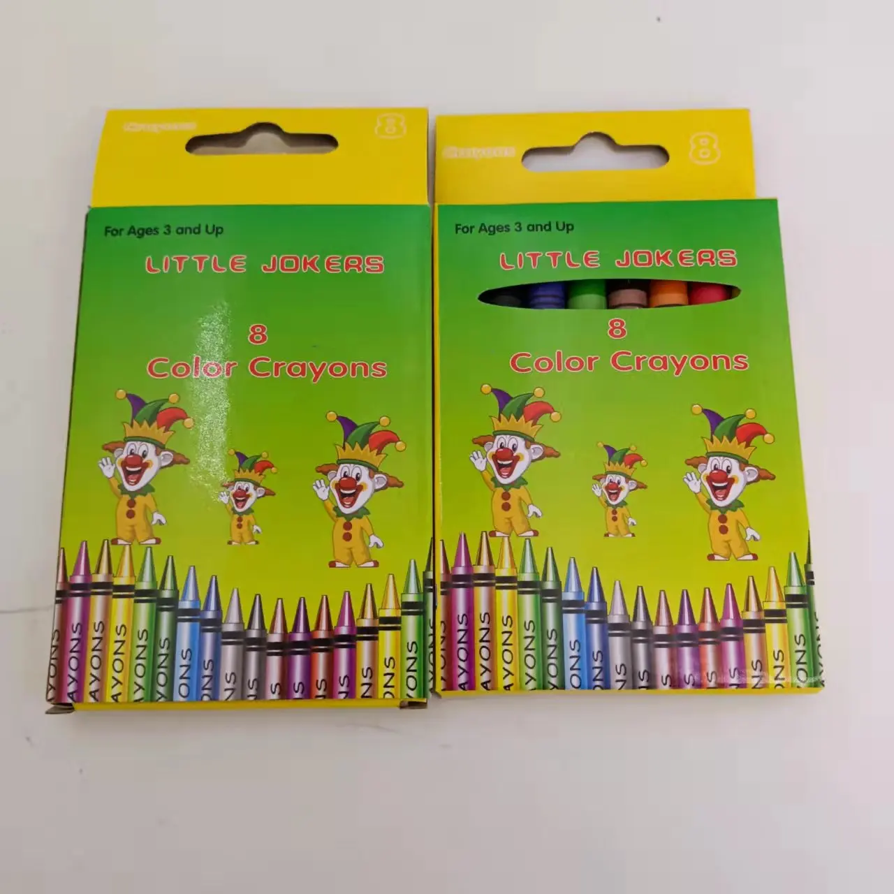Multi Color Wax Premium Small Crayon for School Children In color box