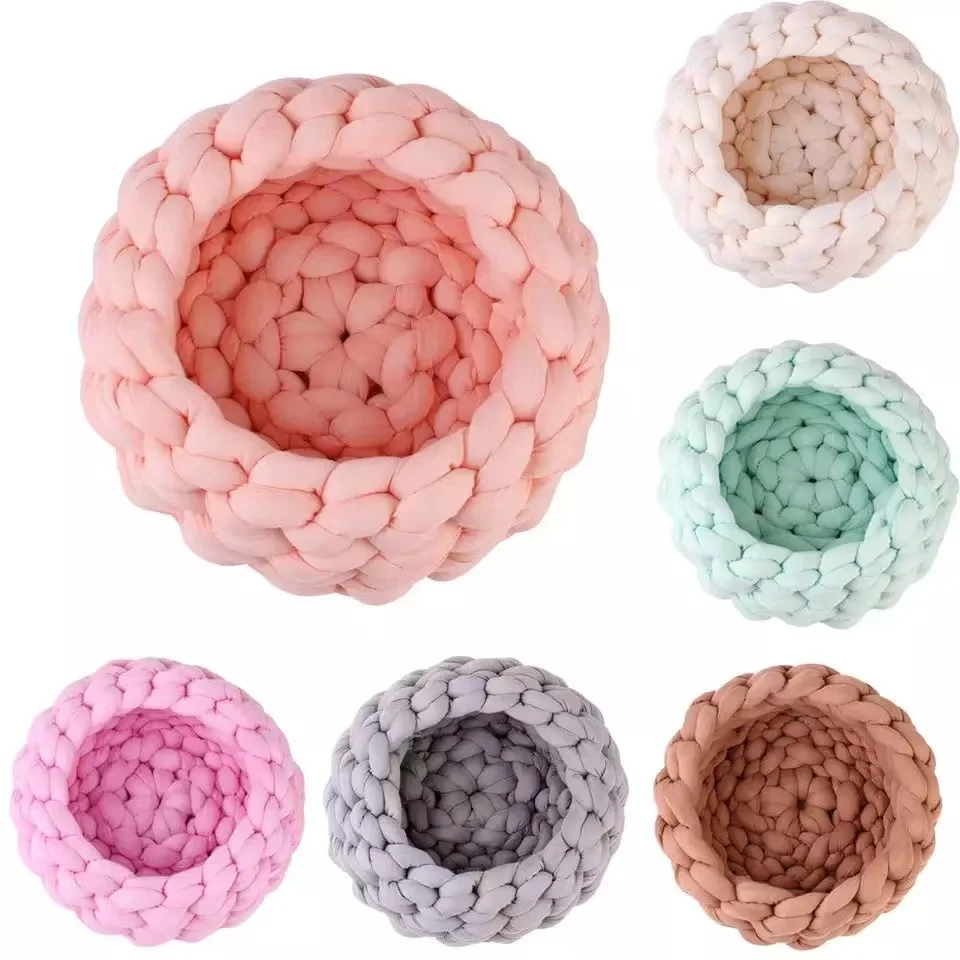 OHHIO Factory Supply Filling Core Round Shape Pet House Re-useable Dog Cat Nest