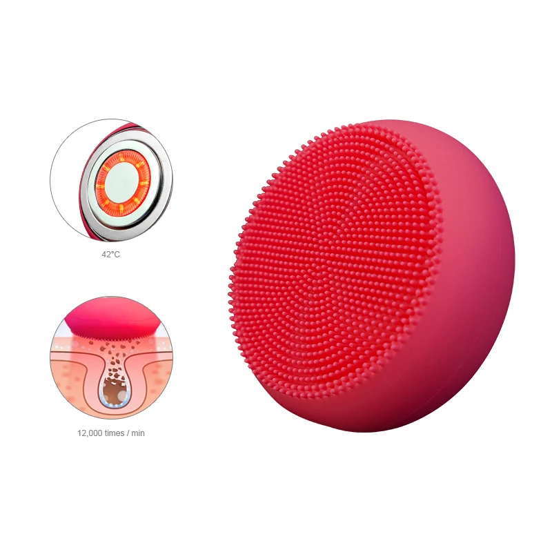Waterproof Cleansing Exfoliating Beauty Device Skin Care Facial Silicone facial cleansing device