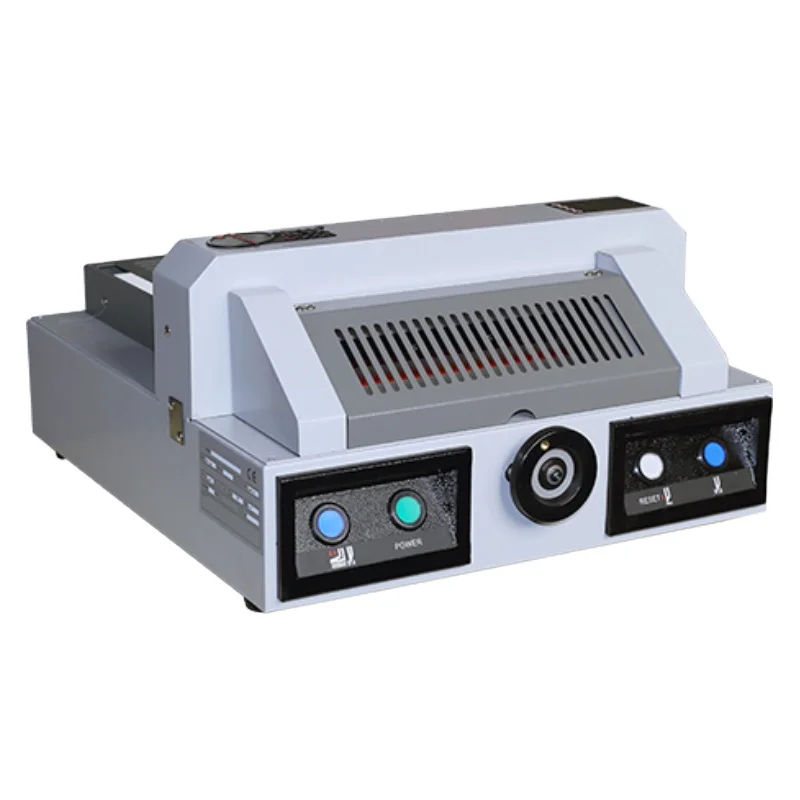 Hot Sale DC-330 Desktop Electric Paper Cutter Paper Slitter Guillotine Efficiency and Safe