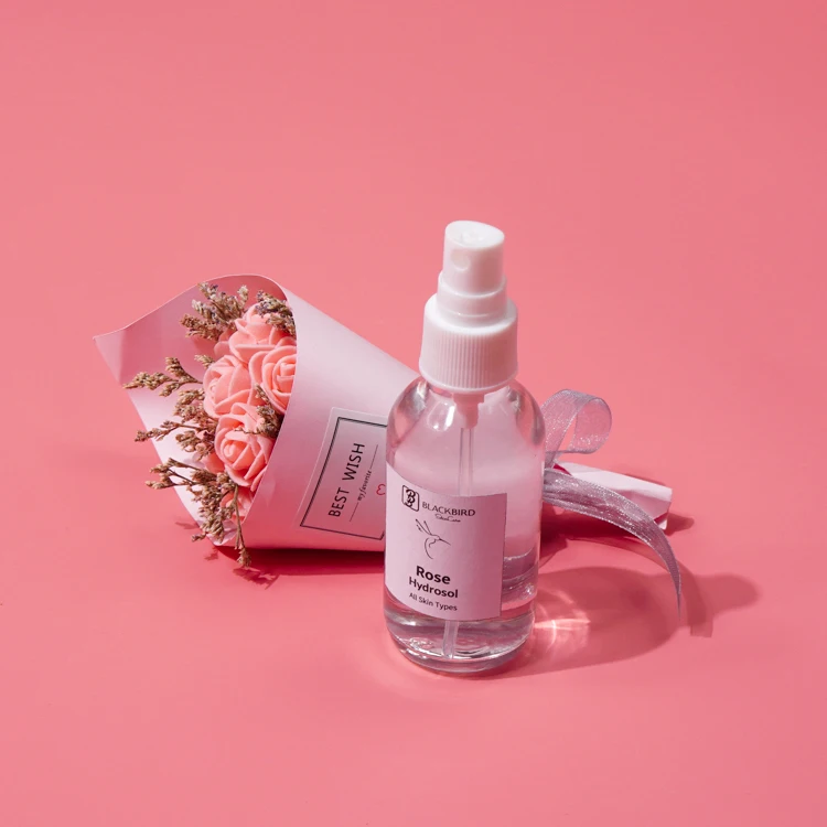 Private Label OEM/ODM Face Toner Organic Rose Mist Refreshing Hydrating Deep Moisturizing Natural Nourishing Rose Water