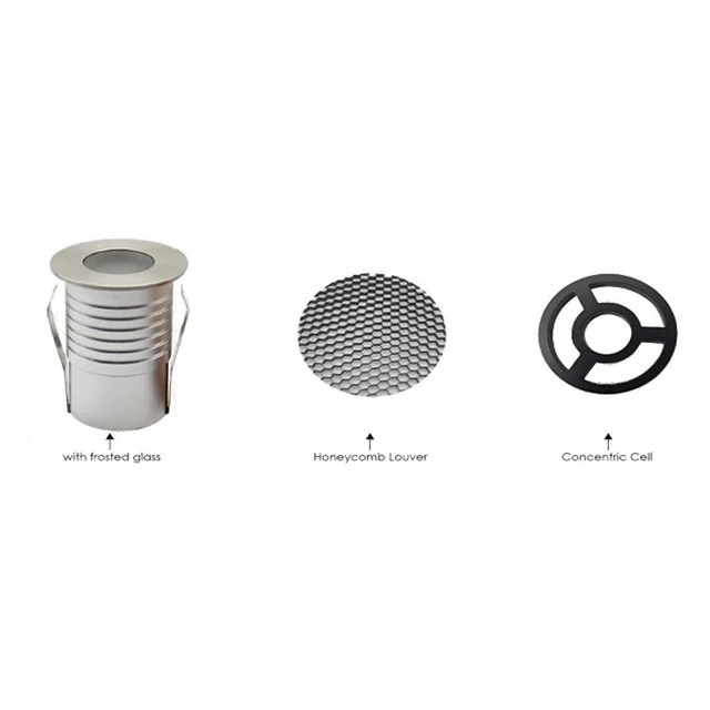 IP67 Waterproof Recessed Stainless Steel Mini 1W 3W LED Inground Light IK08 Outdoor AC Underground Lights