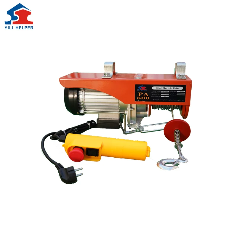 High quality 200kg electric hoist with wireless remote with wireless remote