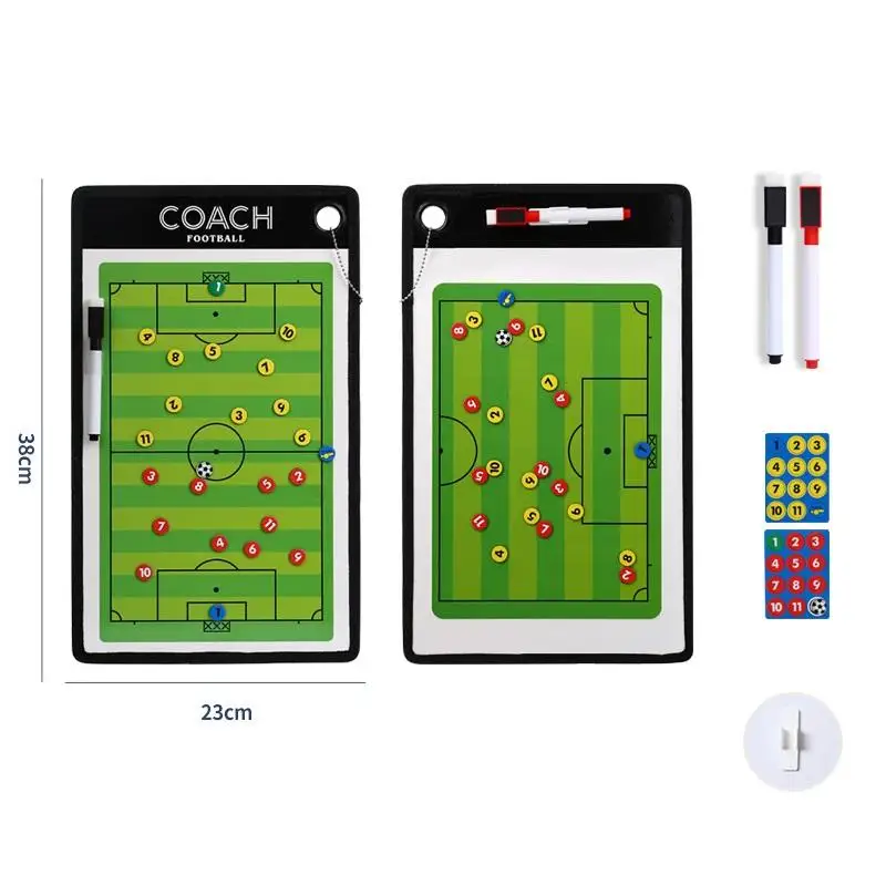 YIZHI Wholesale Soccer Tactics Board with Magnets Pen Football Volleyball Basketball Coaching Board Hockey Coaches Clipboard