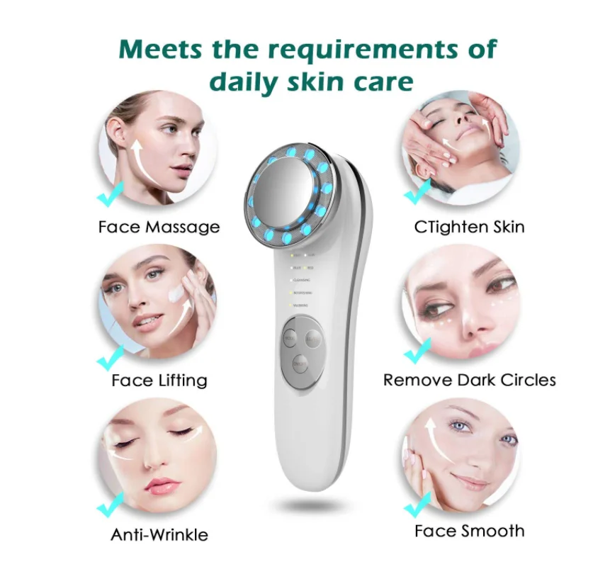 Face Machine Facial Massager High Frequency Facial Rf Machine Face Tightening & Lifting Machine