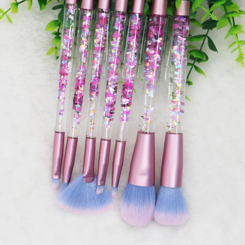 Private Label Bling Makeup Brush Rhinestone Makeup Brush Set Up Tools High Quality 12-piece Set Diamond Makeup Brush