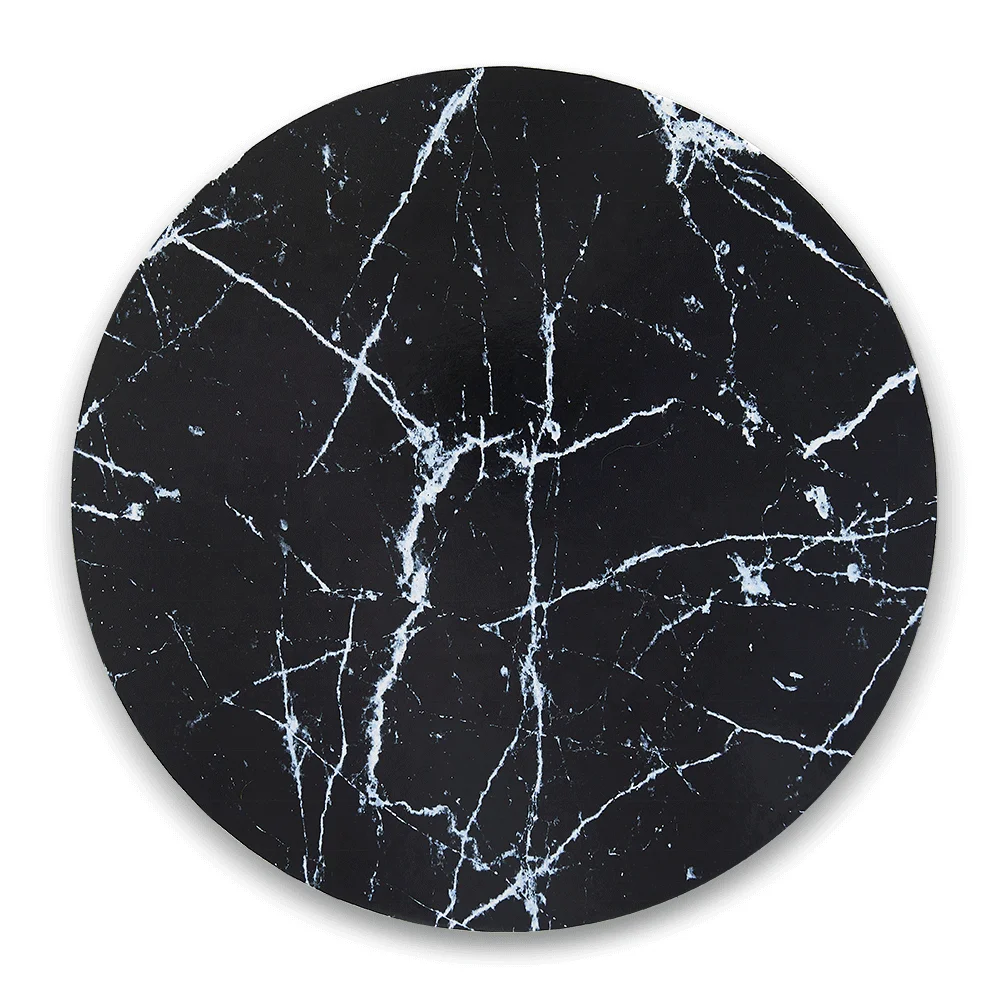 
black marble pattern masonite cake board cake base 