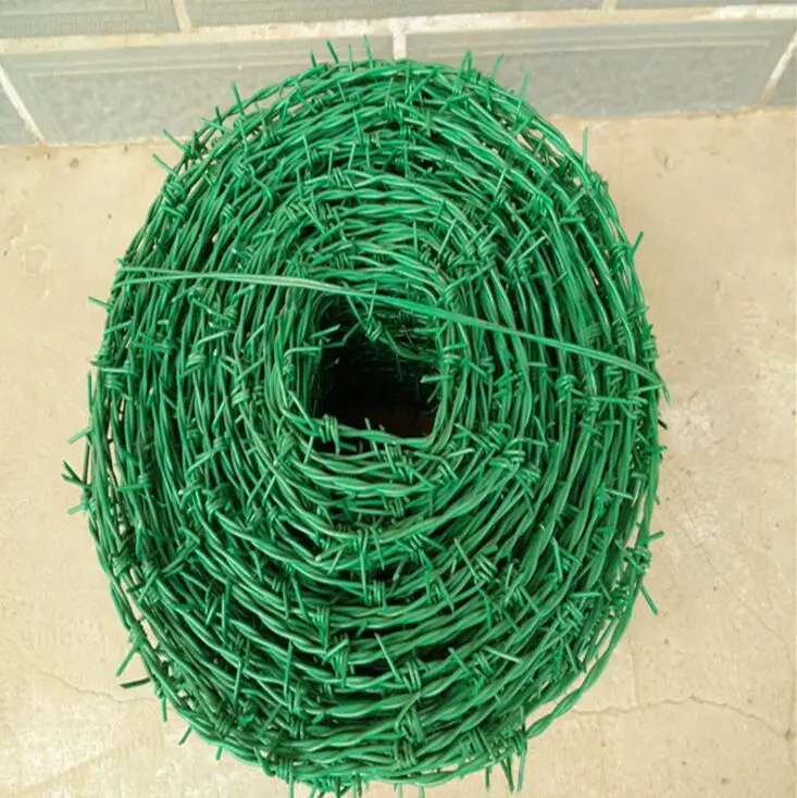 long life barbed wire 10 cm  barb spacing 4 point