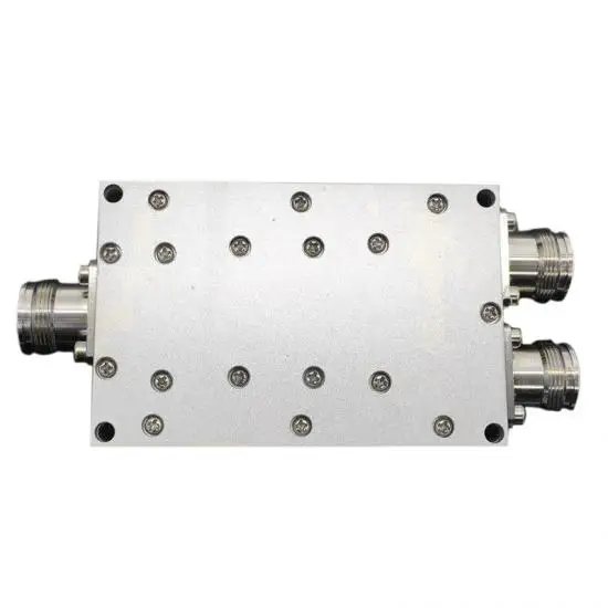 Low PIM -153dBc 50W 698-3800MHz 4.3-10 Female 2 way RF Wilkinson Power Splitter Divider for IBS project