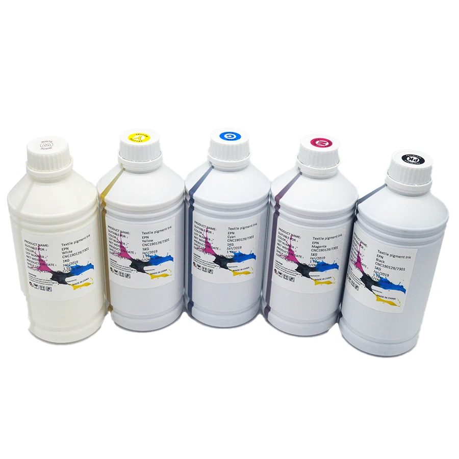 Ricoh GH2220 Inkjet Digital Textile Printing DTG Ink For Digital Printing Textile Goods T-shirts Exllcent Color Reducibility