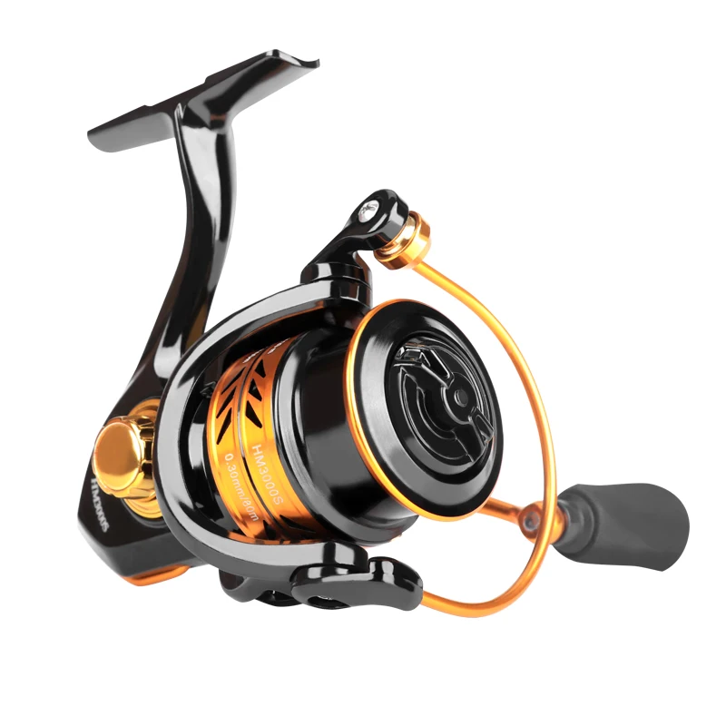 Japan high quality 4+1BB 5.0:1 fish fishing spinning reel full metal spool sea saltwater grade wheel Carrete de pesca