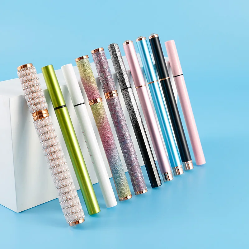 
Private label magic water activated liquid custom box adhesive magnetic lashglue glue pen eyeliner 