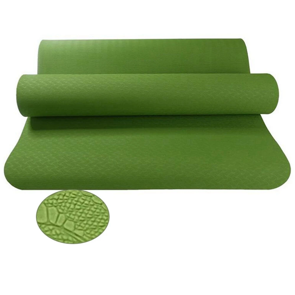 Yoga & pilates home exercise mat in TPE material
