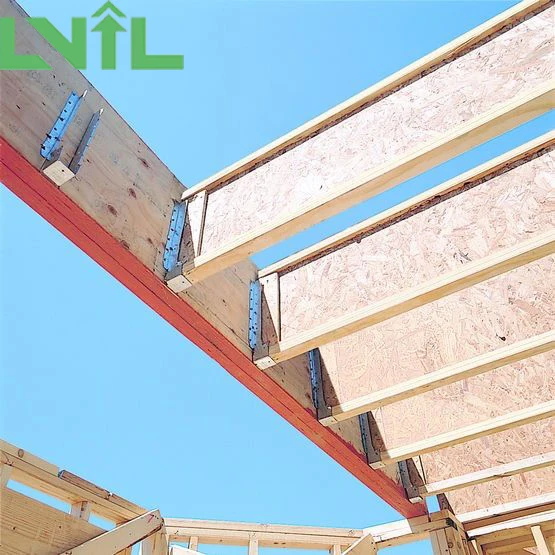 LVIL 2.9/3.9/5.9mm customized beam formwork H20/H18/H16/H12 for construction  I-JOIST beam web OSB length within 12m I-joist