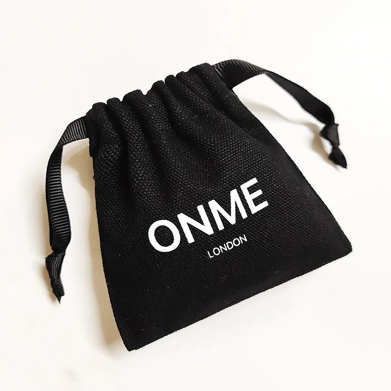 Eco Packaging shoe cotton drawstring bag for carrying dancing shoes