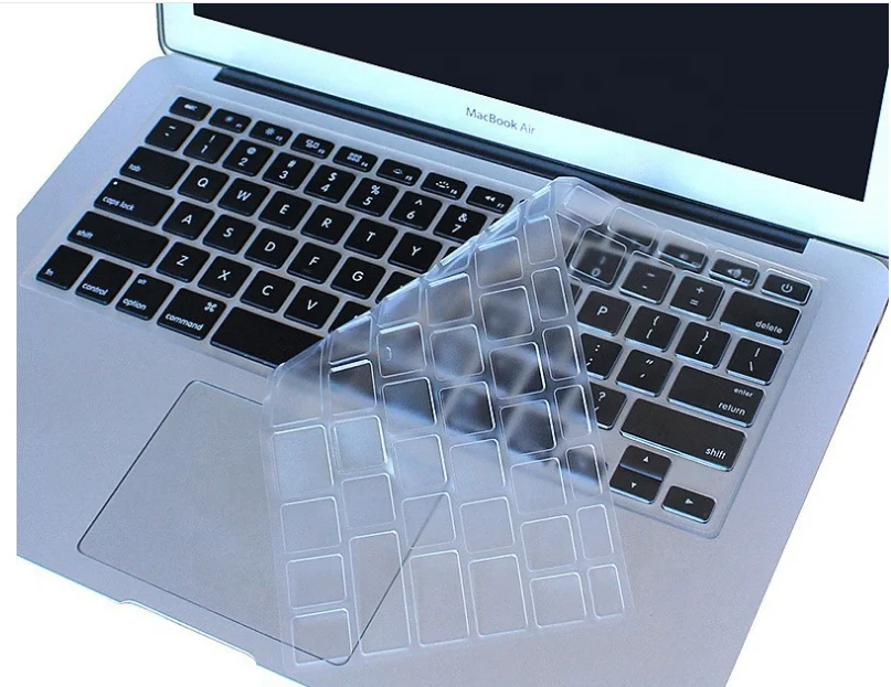 Чехол для клавиатуры ноутбука из мягкого силикона водонепроницаемый Мягкий силиконовый чехол с защитой от пыли