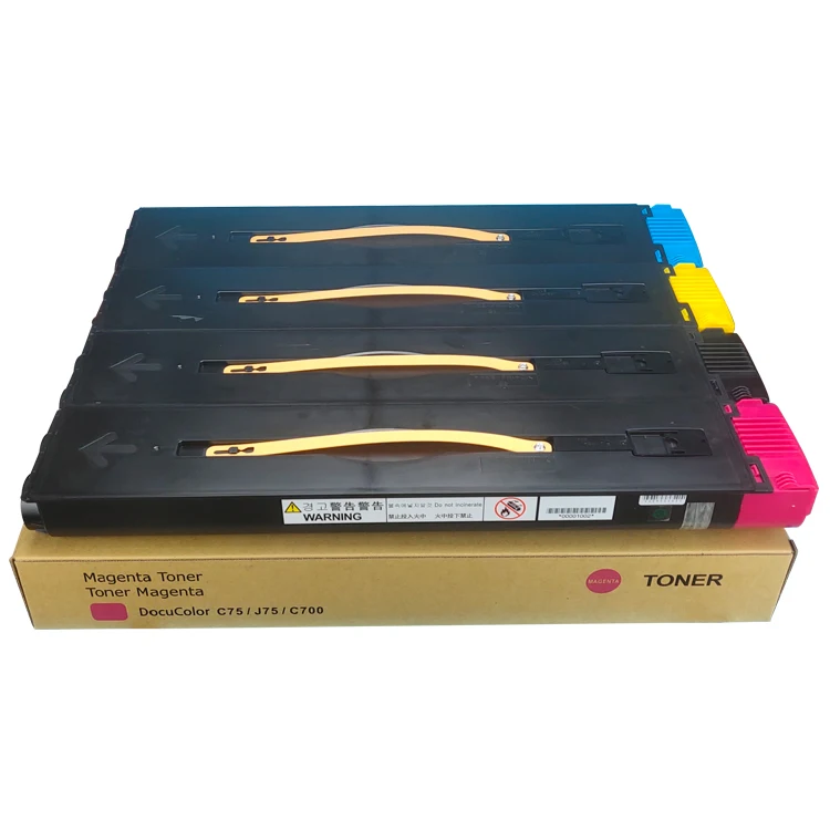 Japan Powder Compatible Xerox Toner C700 For Xerox Color C75/J75 Press Toner Cartridge