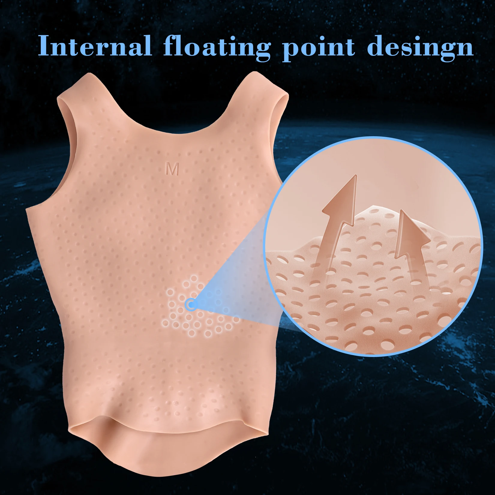 Cosplay Realistic FakeBelly Silicone Muscle Macho Chest For Halloween Party Sissy Film Props Drag Queen Masquerade Ball