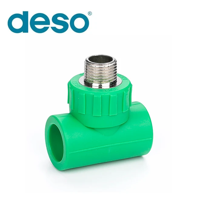 DESO ISO Weld Connection Head Bushing Quick Coupling Tee Elbow Union All Types PPR Plastic Plumbing Casting Pipe Fittings