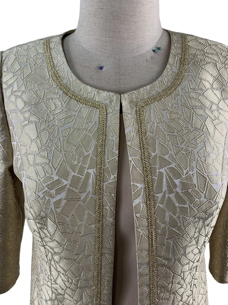 Turkey young lady church dresses suit with coat