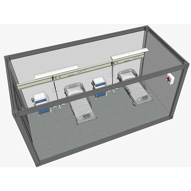 Prefab Modular Container Clinic Hospital Plaza Professional Medical Building For Sale