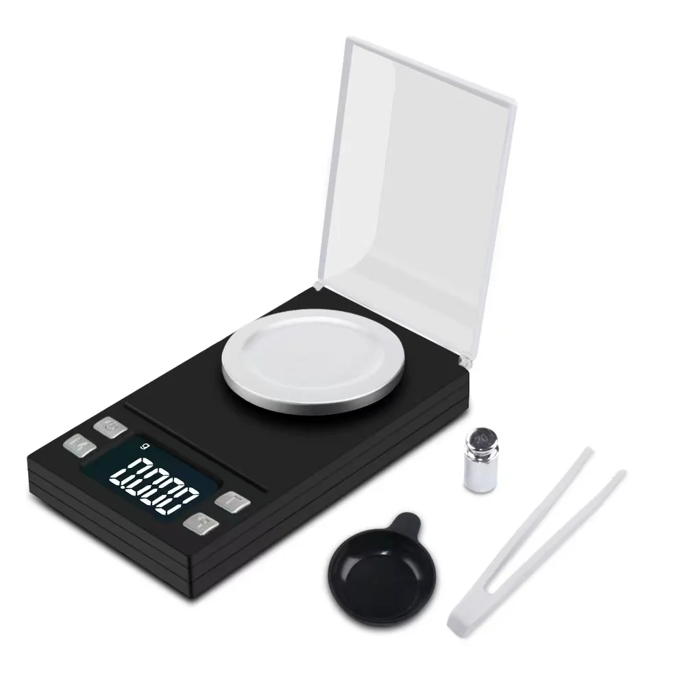Hot Selling 10 20 50 100 g 0.001 g  1 mg Mini Electronic Mini Pocket Jewelry Scale