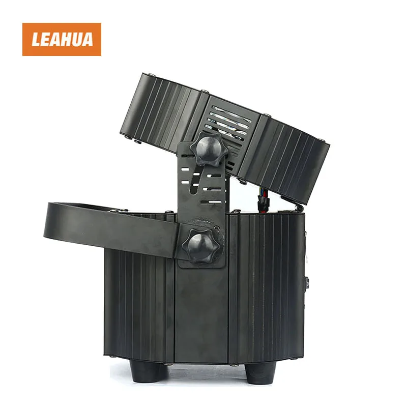 With charging flycase HEX par 9 Rechargeable Uplights Battery Wireless DMX Battery Powered RGBWA+UV 6in1 9x10w Par LED Battery