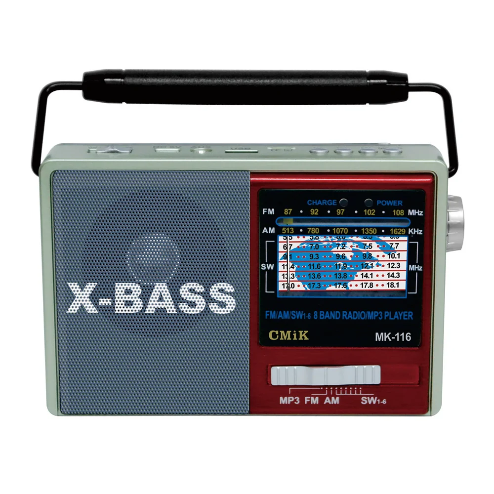 Профессиональный инновационный грандинг cmik mk-116 oem fm am sw портативная дополнительная антенна mp3 портативное радио