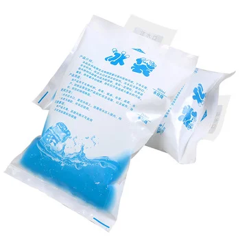 Water Injected Ice Pack Reusable Shipping Transportation Cooling Ice Gel Pack Dry Ice Bag For Food