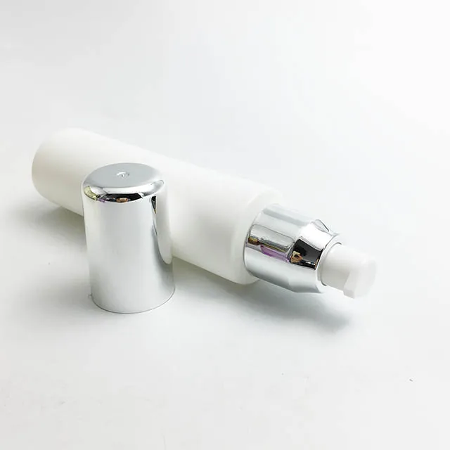 airless pump dispenser PE cosmetic packaging tube 50G-120G