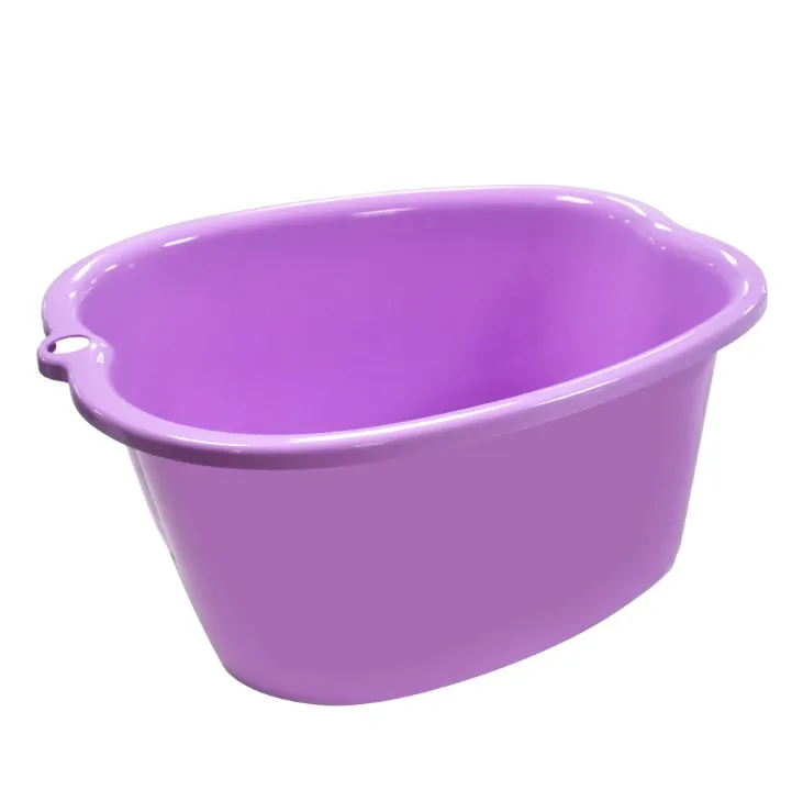 Factory Wholesale Foot Bath Massage Pedicure Basin Thickened and Raised Plastic Soaking Spa Bowl