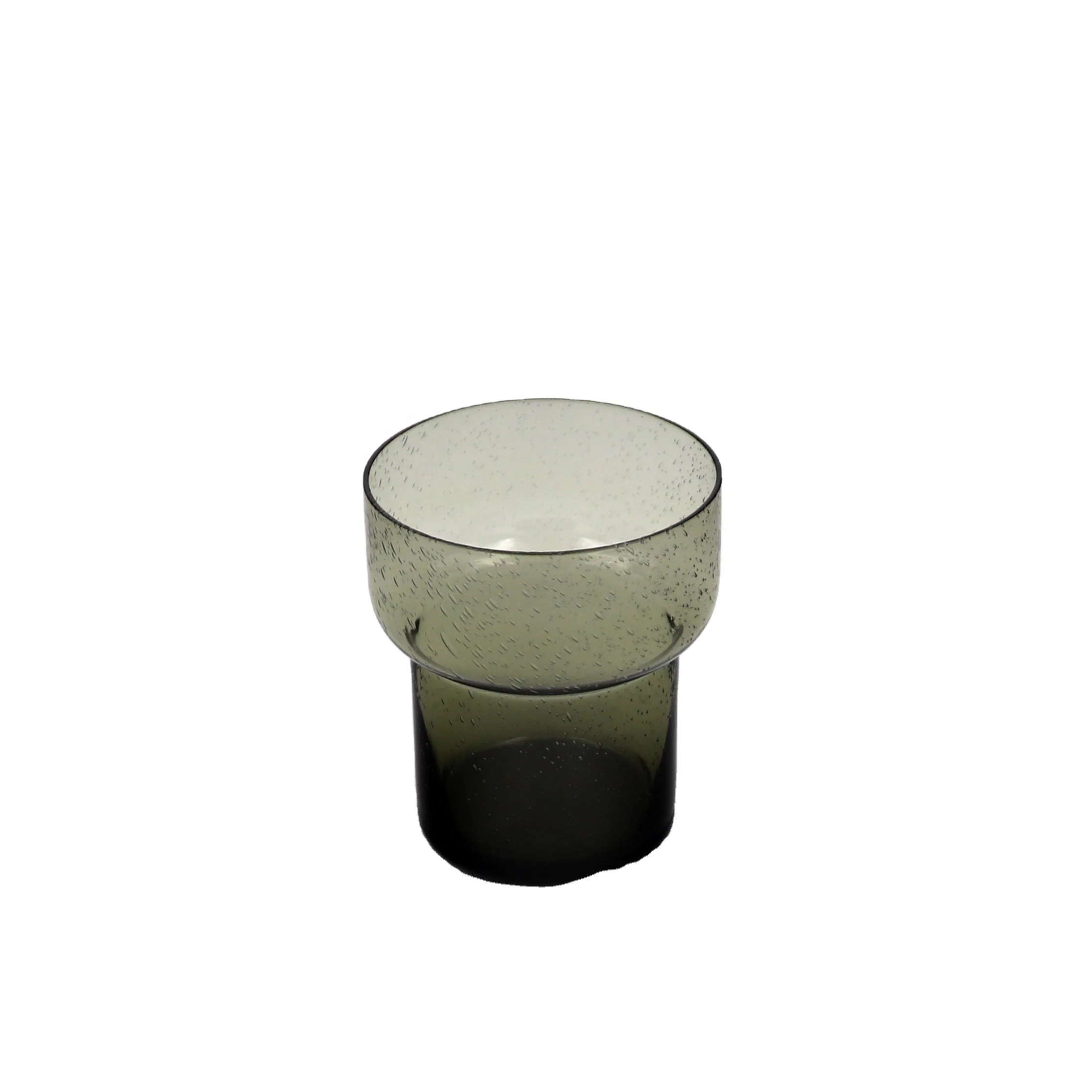 
Promotional soft drinking glass cup /colourful drinking glassware glass wine colored goblt 