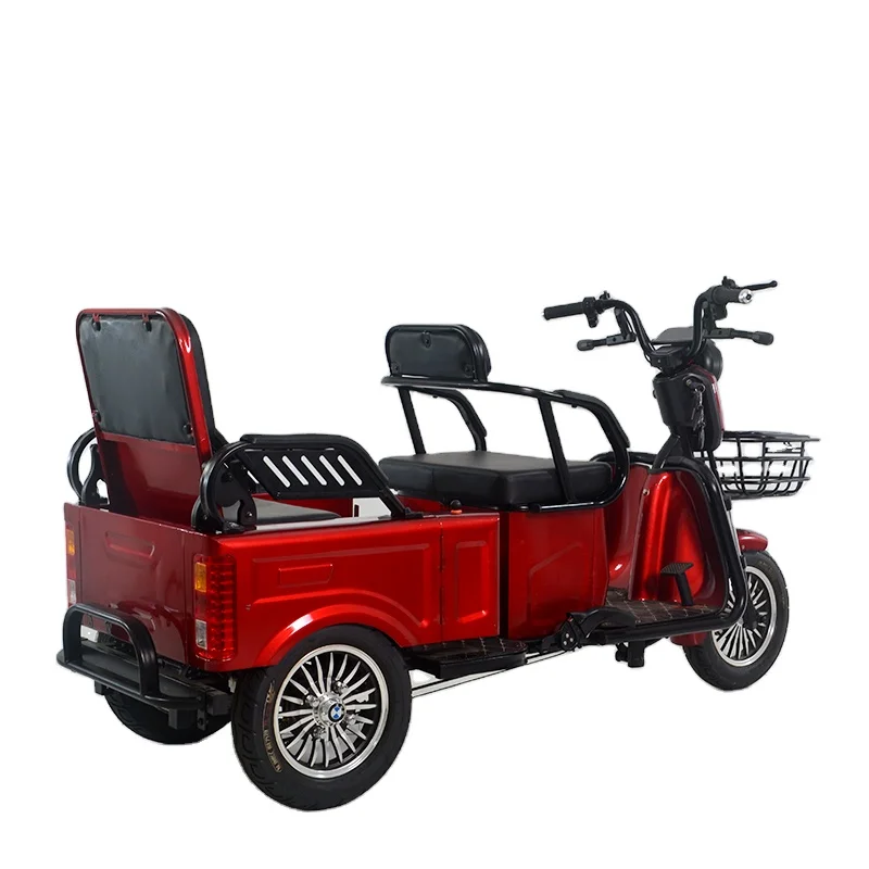 HOT sellingNew Model 2023 Hot Selling Fat Tire Passenger Electric Tricycle For Adults