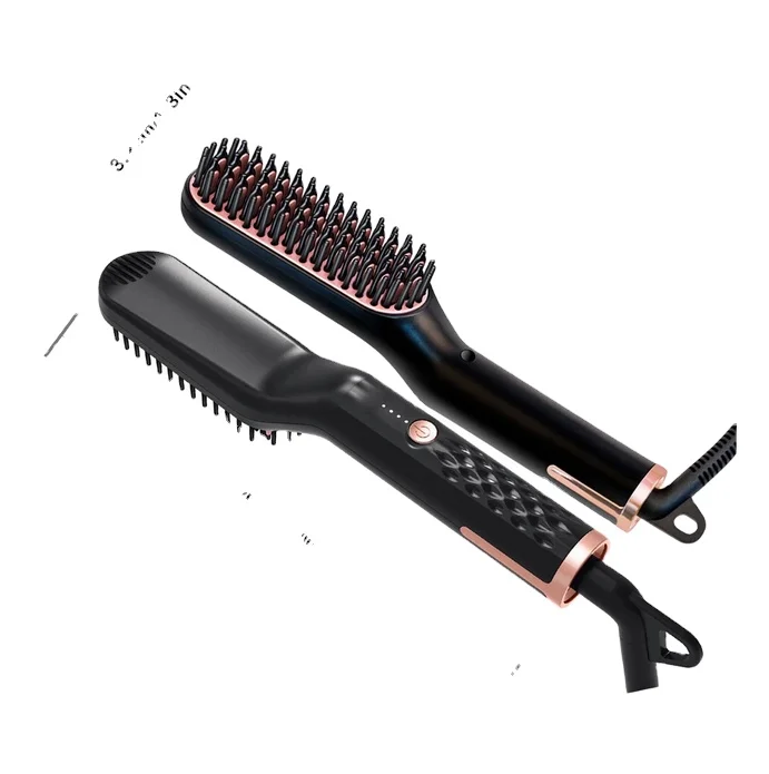 
Распродажа, салонный выпрямитель для волос, многофункциональная расческа для волос, выпрямитель, утюжок, расческа для бороды, стайлер для волос для мужчин 