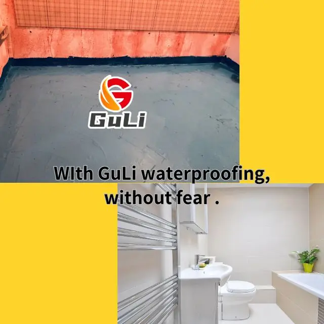 cheap solution oncrete roof JS waterproof coating underlayment interior and exterior walls construction materials