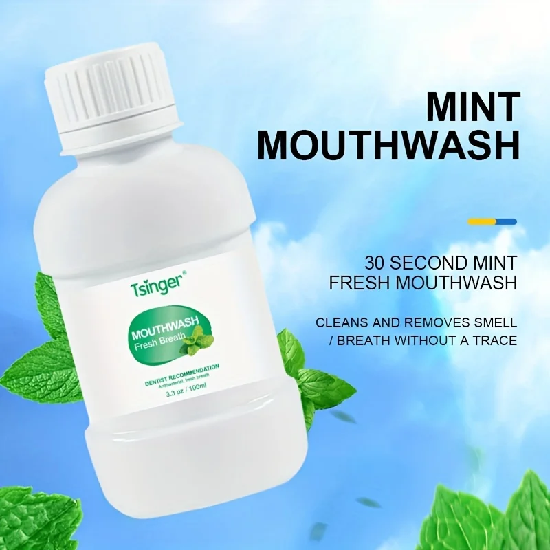 Top Selling Organic Small Spray Mouthwash Wholesale Travel Size Natural Freshens Mouthwash