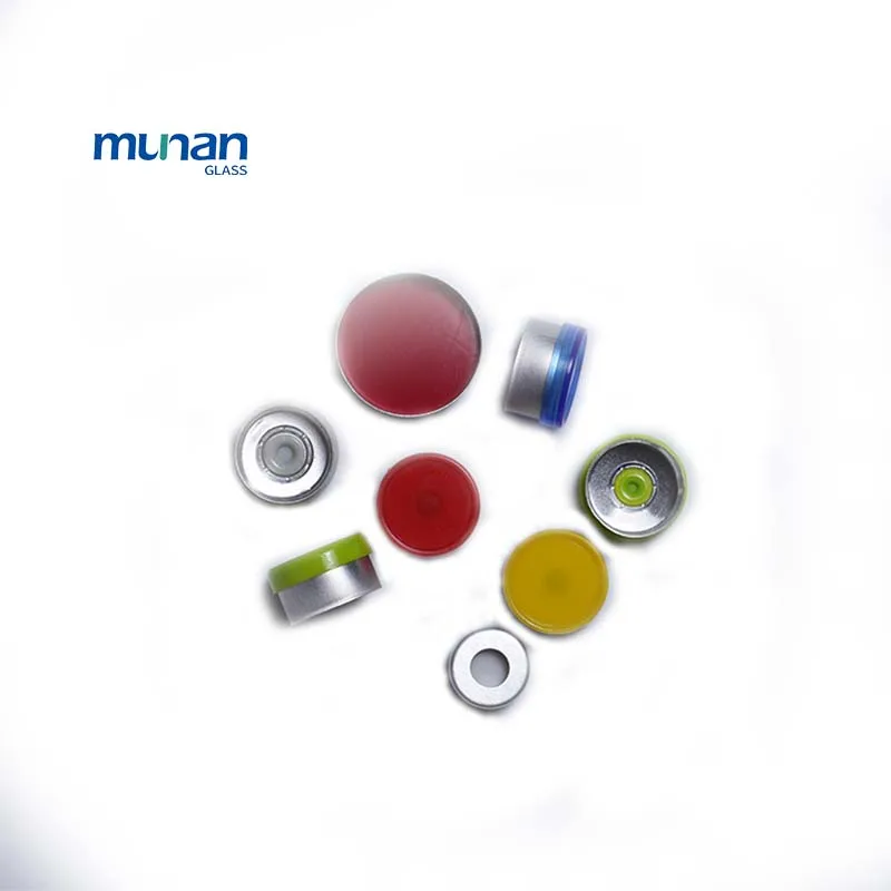 GMP CE Certified 20mm Injection Pharmaceutical Aluminum Plastic Caps 9-425 Plastic Screw Bonded Cap
