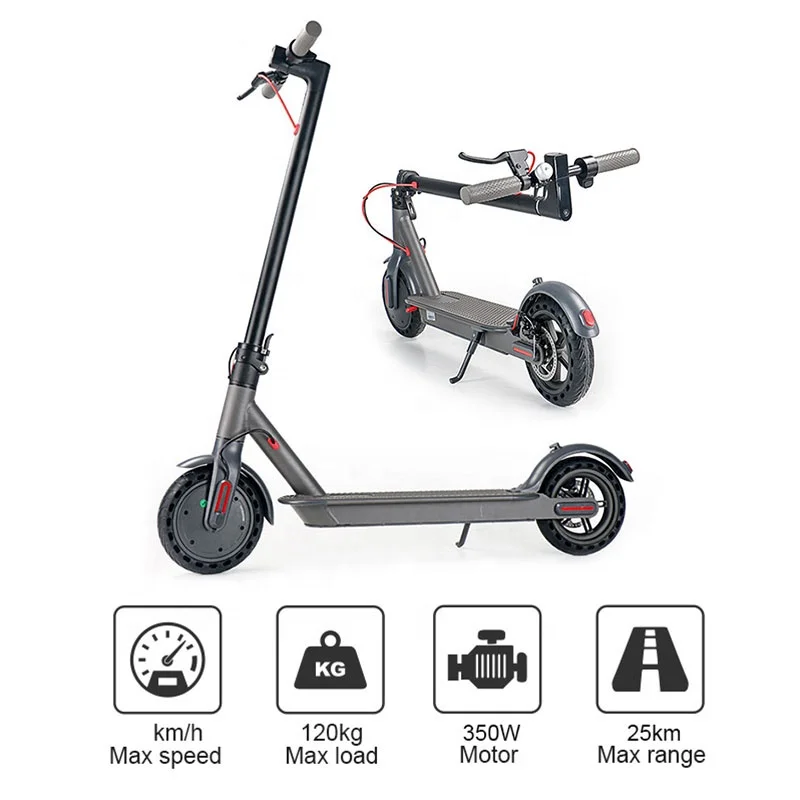 Большой диапазон Citicoco 8,5 дюймов 350 Вт 2 колеса Kick складной электрический Escooter ЕС склад E ролик Электро Скутер