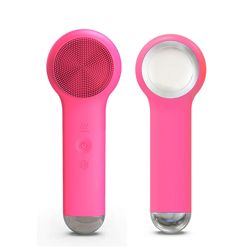 New Design Cepillo De Limpieza Wholesale Exfoliating Face Electric Waterproof Silicone Sonic Facial Cleansing Brush