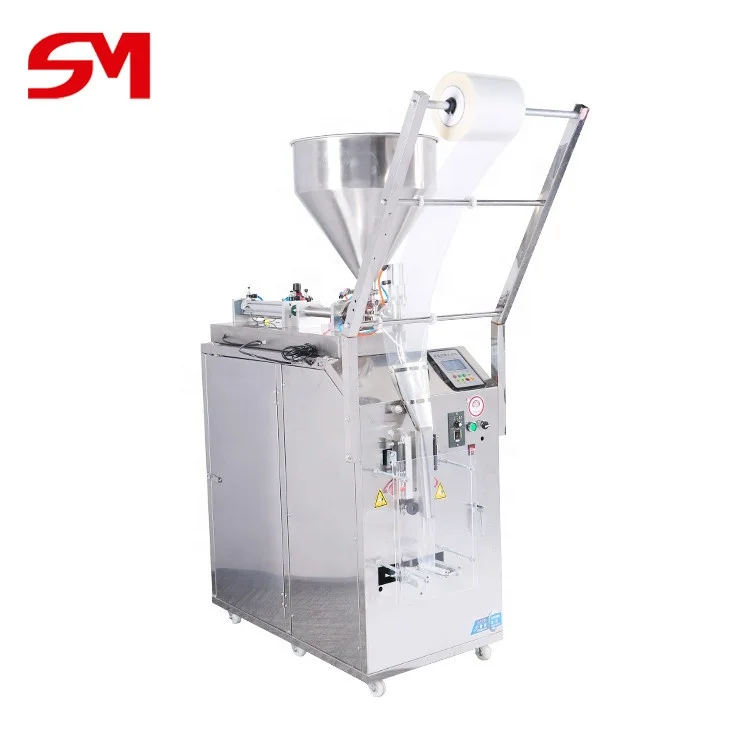 Most World Popular Multifunctional Butter Toothpaste Seafood Sauce Filling And Wrapping Sealing Machine