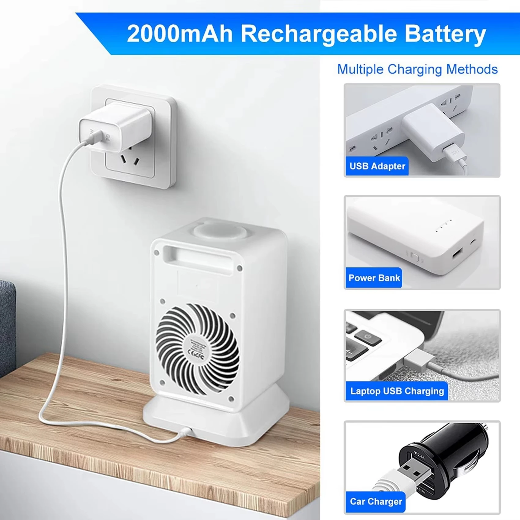 Best Seller Personal Air Conditioner Portable Evaporative Air Cooler Fan Timing Oscillation Function Humidifier for Home Outdoor