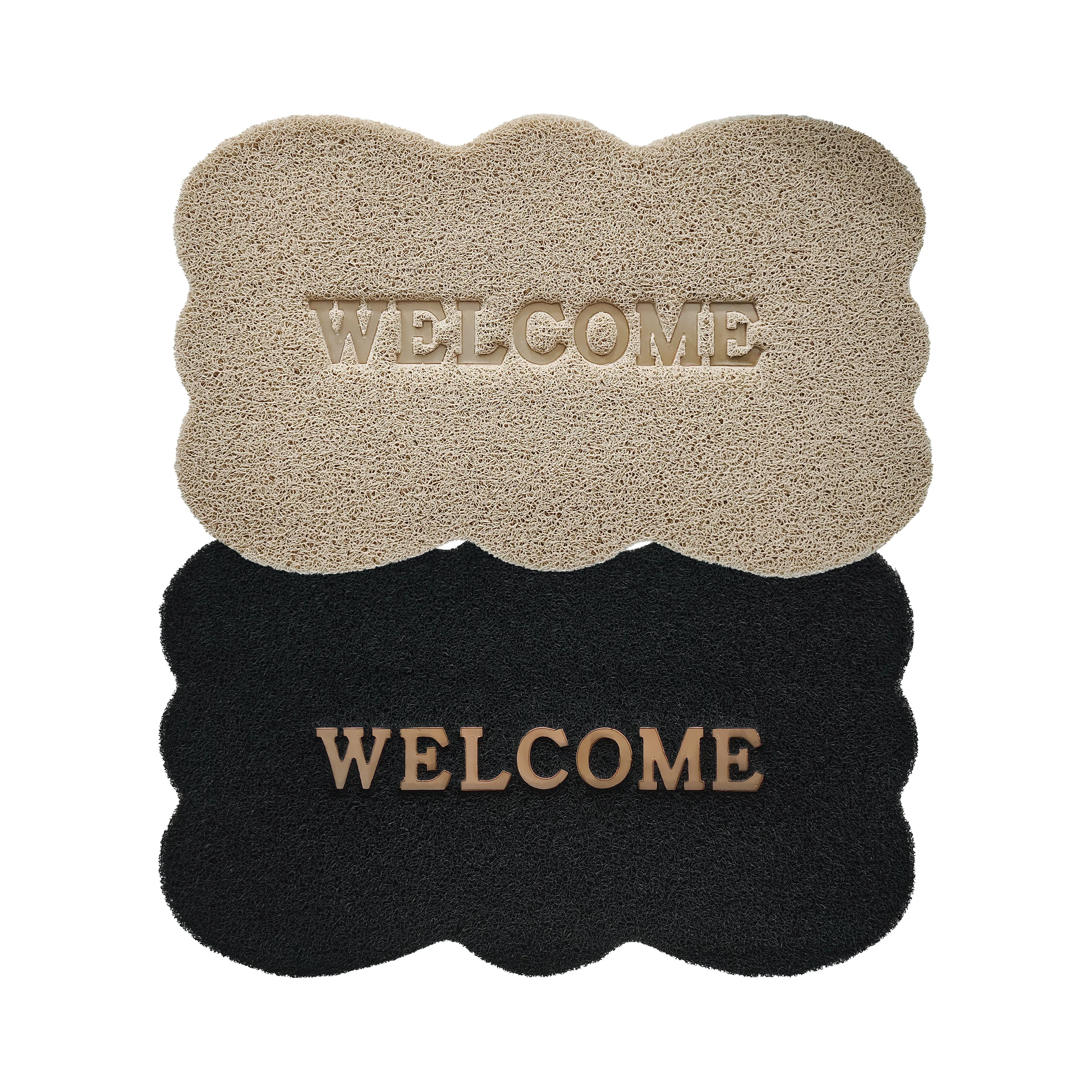 Wholesale Custom Logo Pvc Household Entrance Door Mats Custom Door Mat