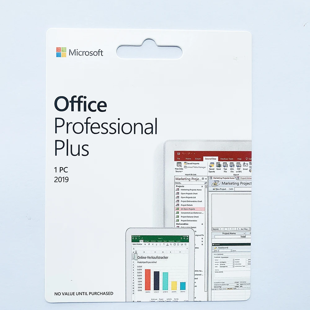 Карта для ключей Office 2019 pro plus профессиональная карта office 100% онлайн-карта активации гарантия 6