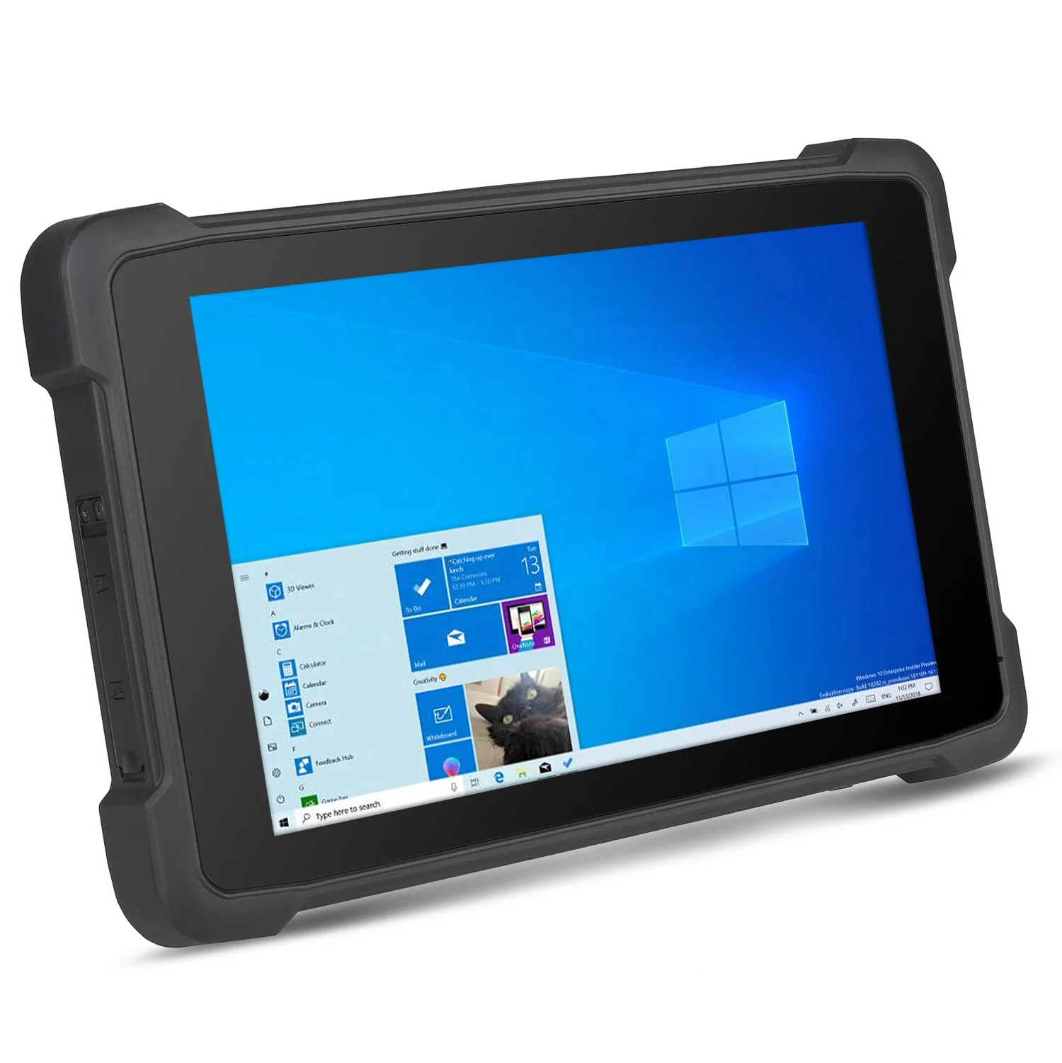 4G wall mount industrial tablet pc with NFC fingerprint barcode scanner rugged pc tablet  MT1900