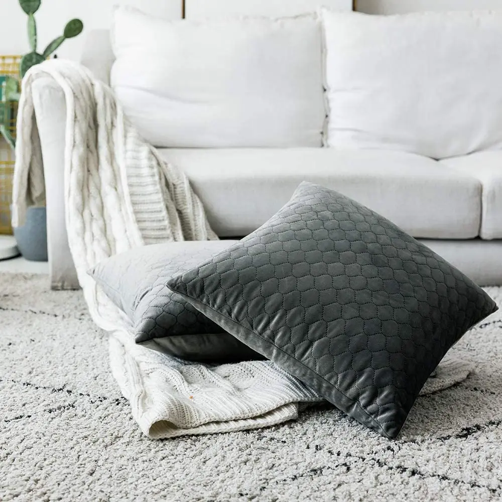Manufacturer Premium Cushion Cover  Velvet Throw Pillow Cases Comfortable Decorative Pattern OEM  ODM