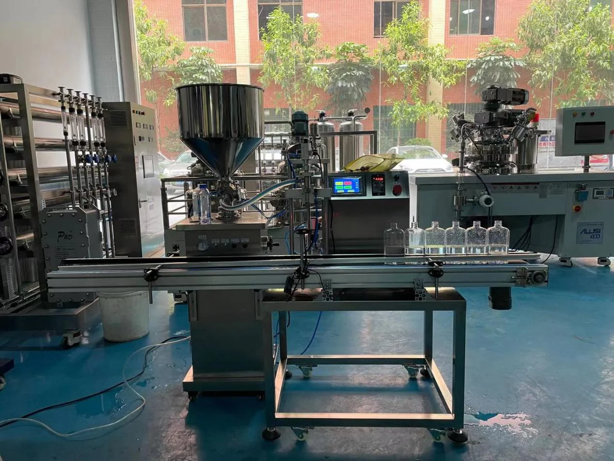 Small Manufacturing Machines Oil filling Machine Liquid Cream Paste Snail Filling Machine