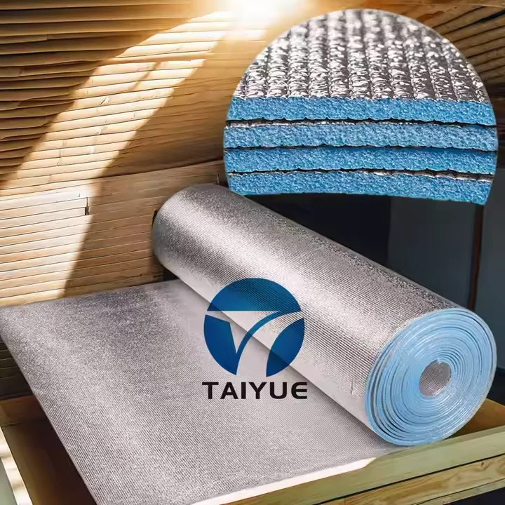 97% Reflective Aluminum Foil XPE Foam Modern Industrial Heat-Resistant Warehouse Construction Thermal Insulation Sheet