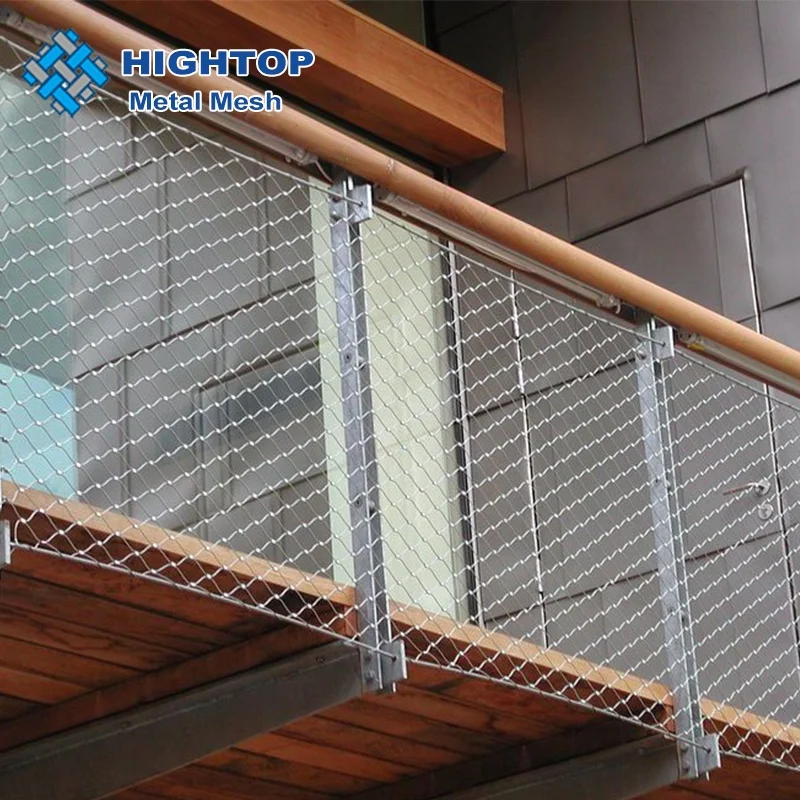architectural stainless steel wire mesh/stainless steel cable mesh/ ss rope cable wire net